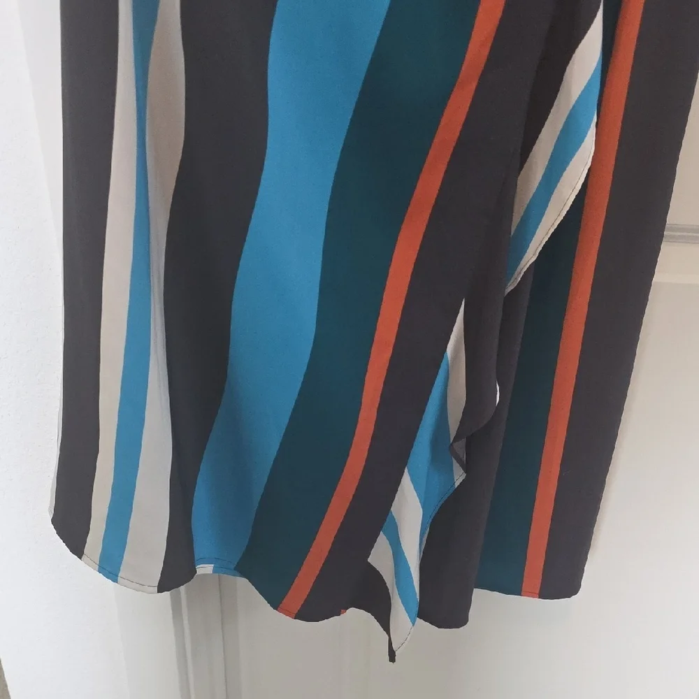 LOFT Multi-colored Striped Dress - Picture 6 of 7